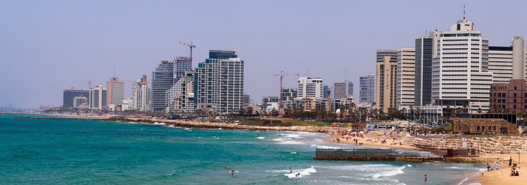 The beaches of Tel Aviv from Jaffa
