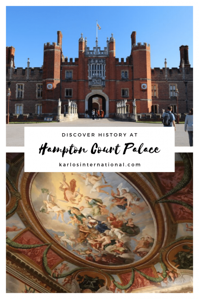 A day trip to Hampton Court Palace - Pin this in your pinterest boards!