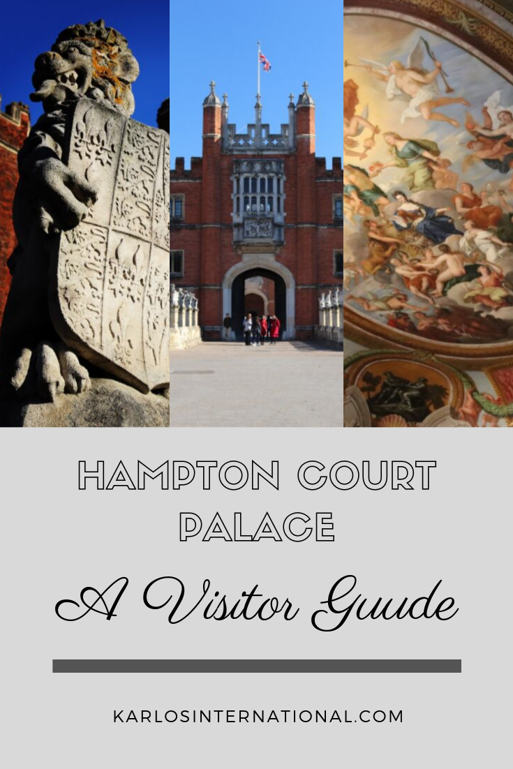 A day trip to Hampton Court Palace - Pinterest Pin 2