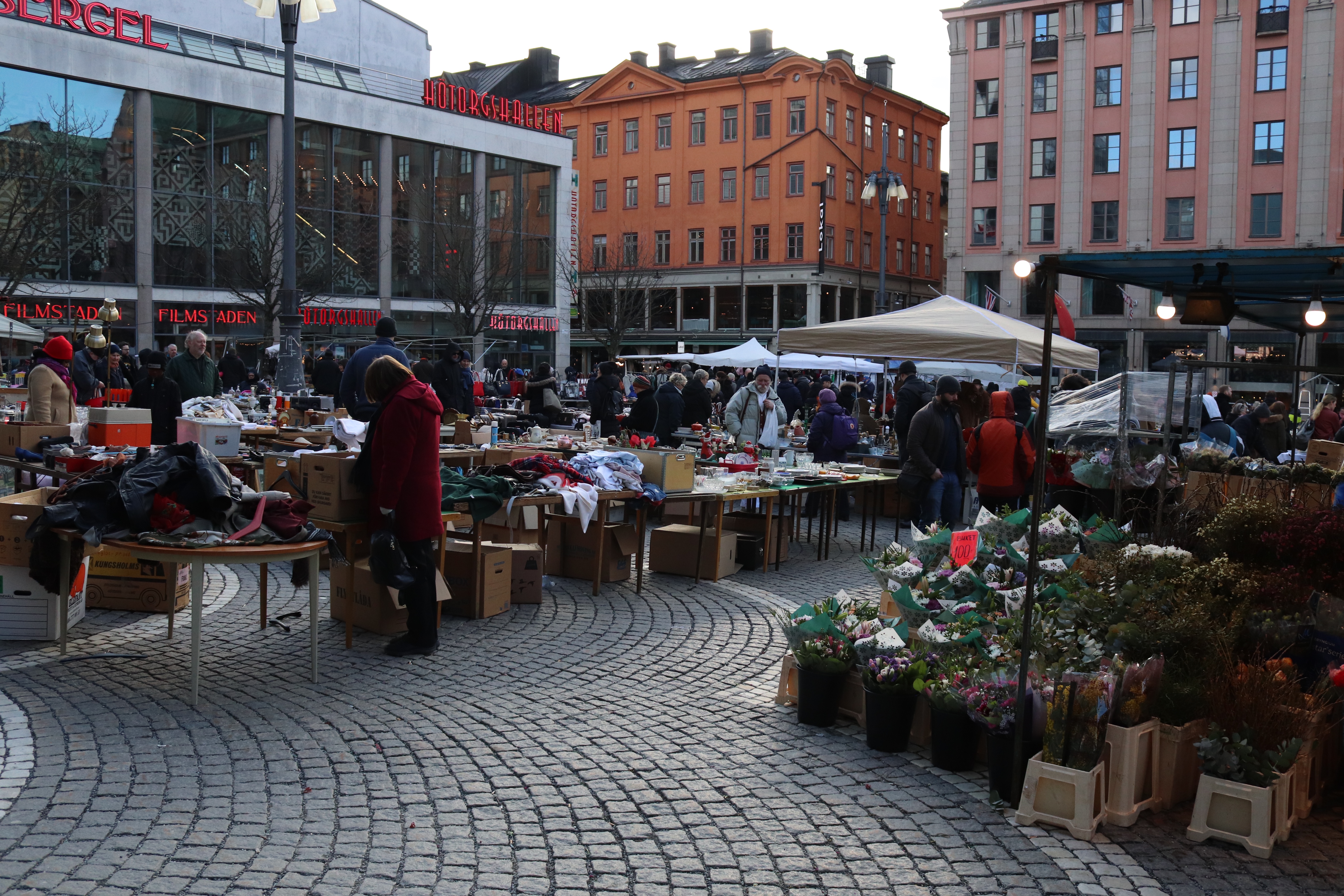 No 2 days in stockholm are complete without a trip to the Hotorget Flea Market