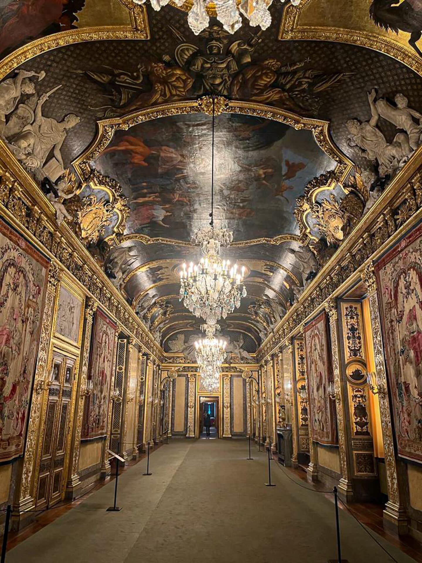 Inside Stockholm's Royal Palace - the decorations are resplendent and fit for a King